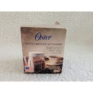 Oster Coffee‎ Grinder Accessory Mini Jar for Blender & Kitchen Center 1992